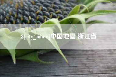 通化中国地图 浙江省