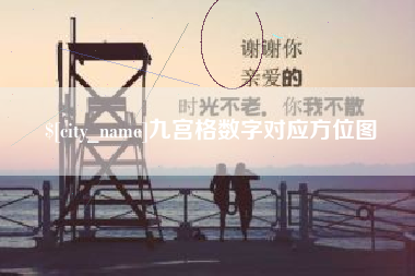 通化九宫格数字对应方位图
