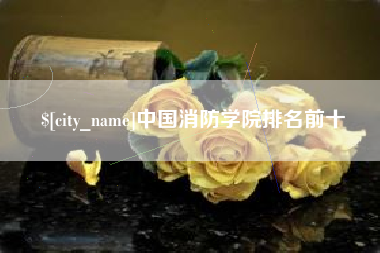 通化中国消防学院排名前十