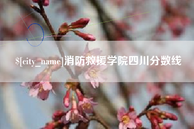 通化消防救援学院四川分数线