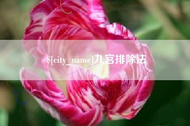 通化九宫排除法
