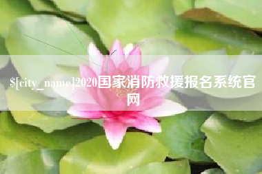 通化2020国家消防救援报名系统官网