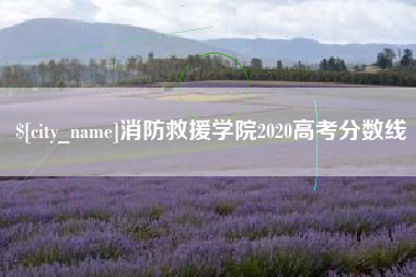 通化消防救援学院2020高考分数线