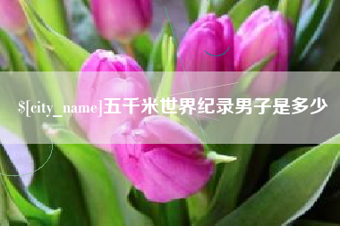 通化五千米世界纪录男子是多少