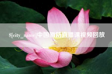 通化中国消防直播课视频回放