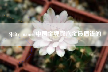 通化中国金牌哪六金最值钱的