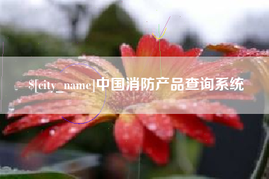 通化中国消防产品查询系统