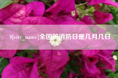 通化全国的消防日是几月几日
