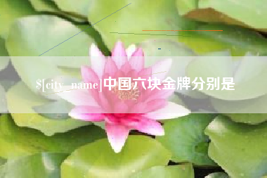 通化中国六块金牌分别是